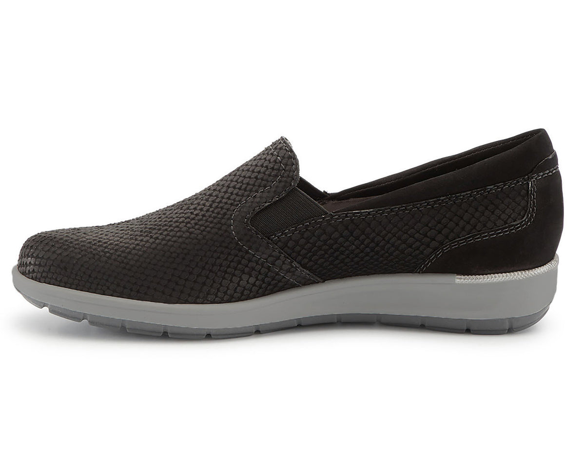 #Color_Black Snake Print/Nubuck