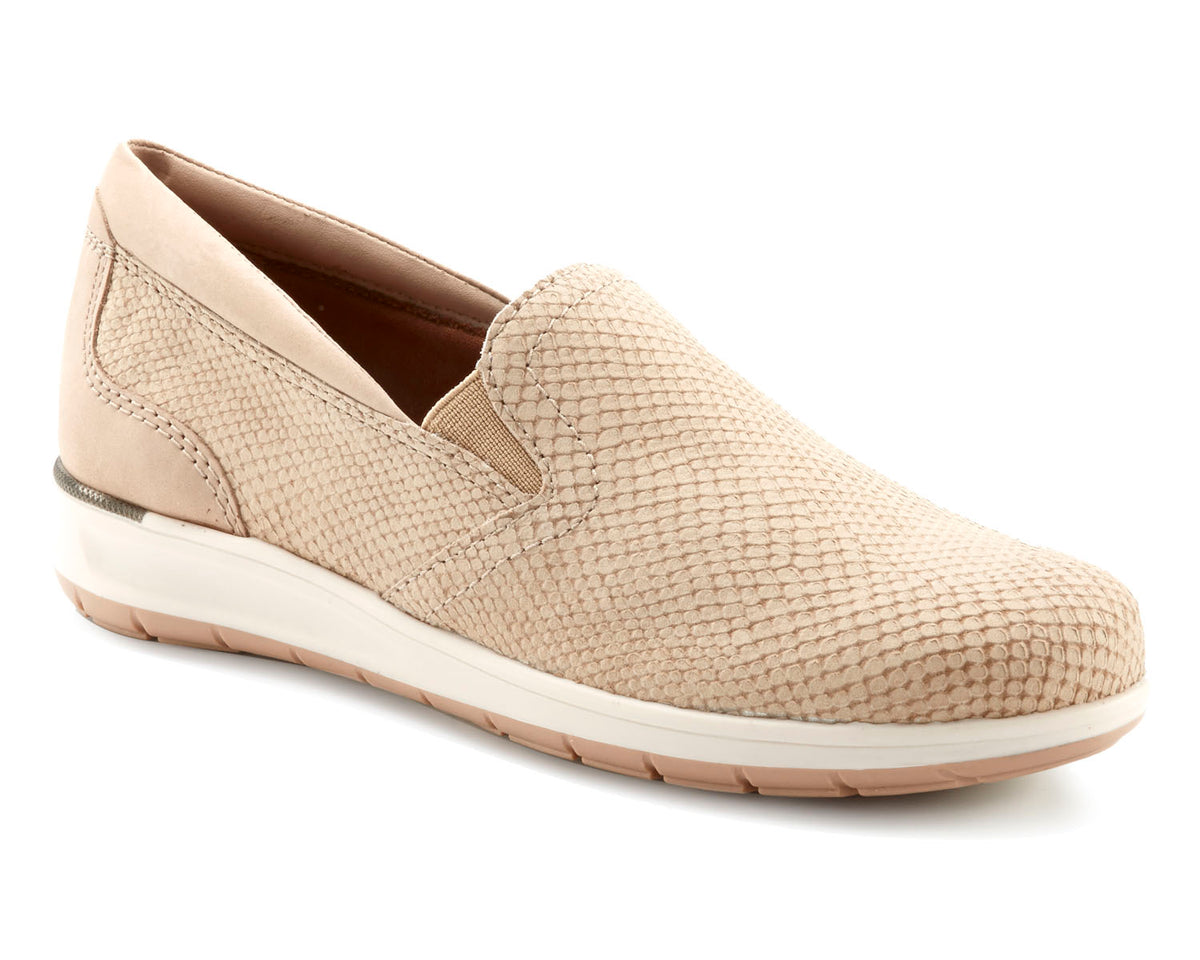 #Color_Taupe Snake Print/Nubuck