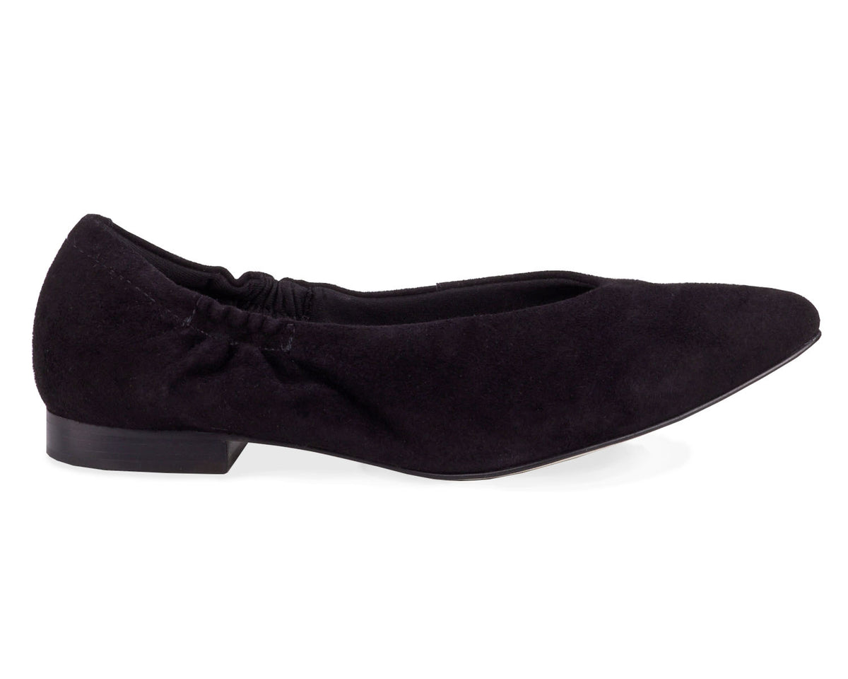 #Color_Black Suede Leather