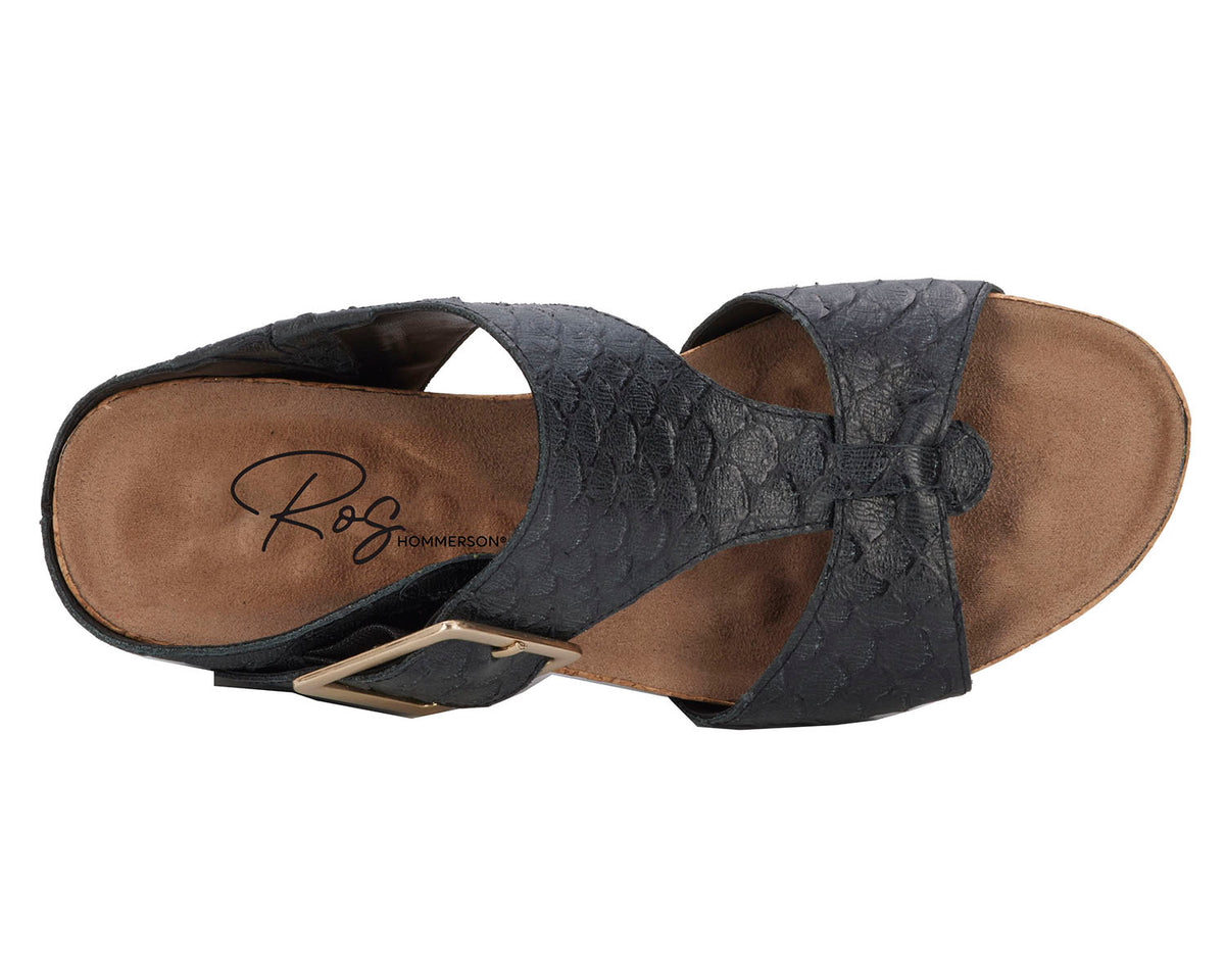 #Color_Black Rustic Snake Print Leather