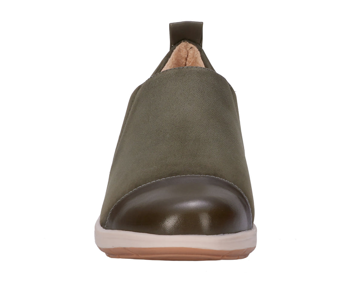 #Color_Olive Nubuck Leather