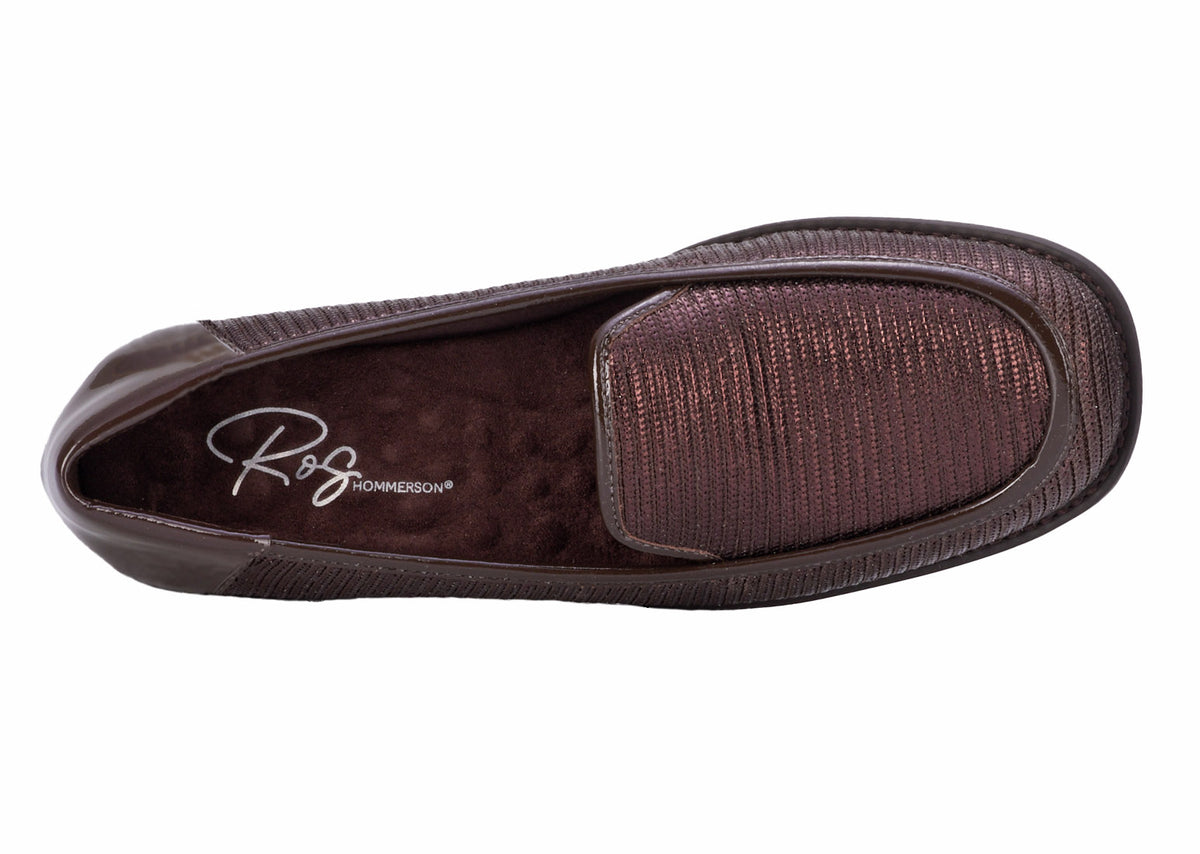 #Color_Brown Stretch Fabric/Patent