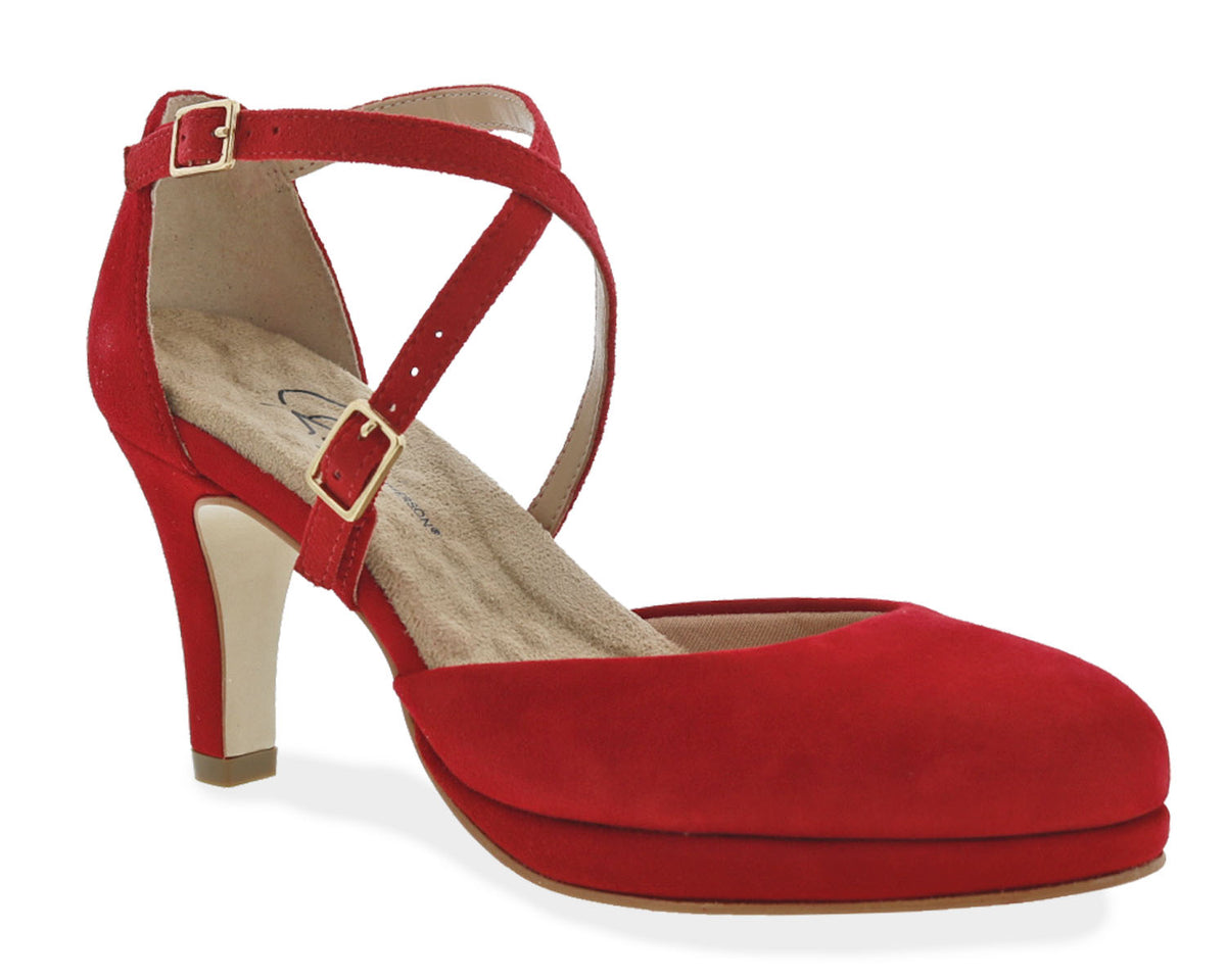 #Color_Red Suede
