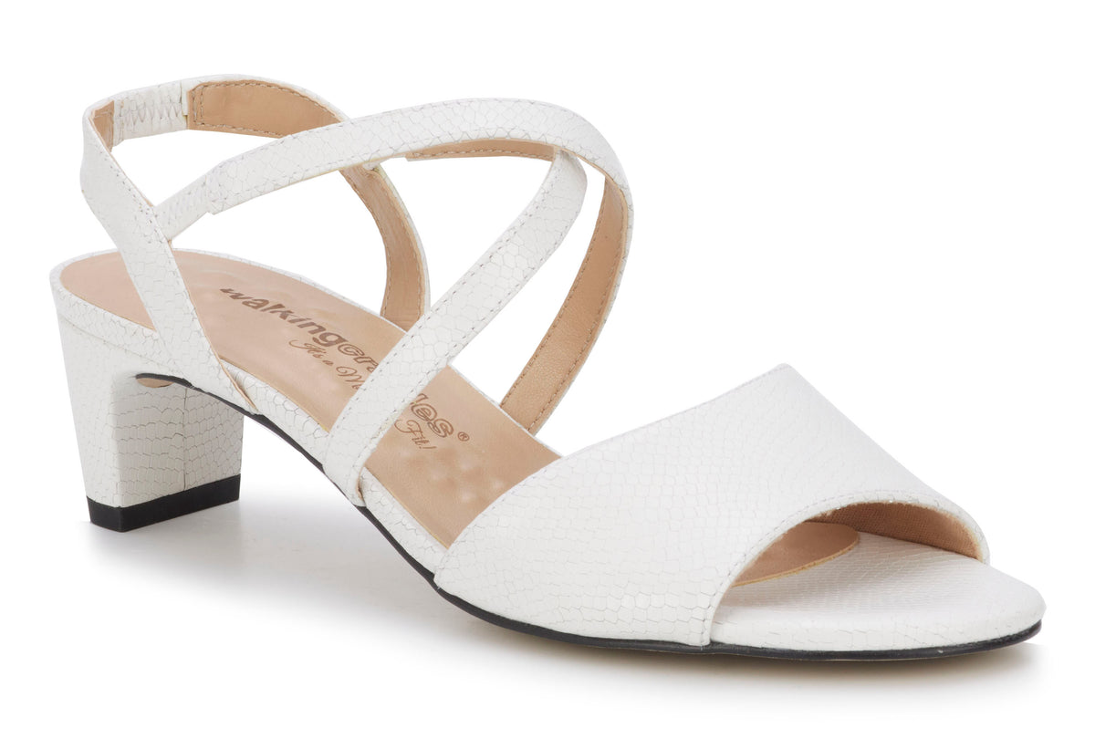 #Color_White Snake Print Leather