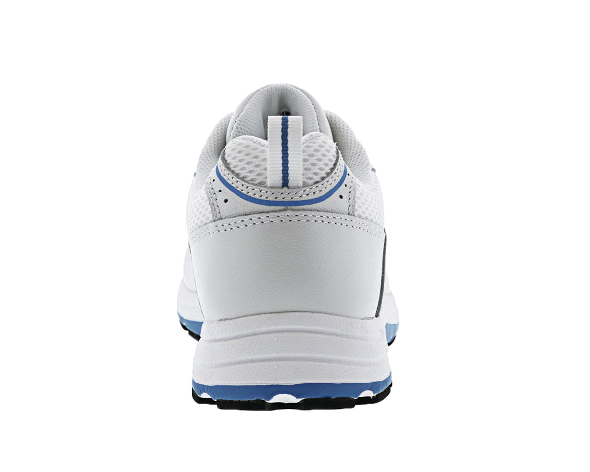 #Color_White Blue Leather/Mesh