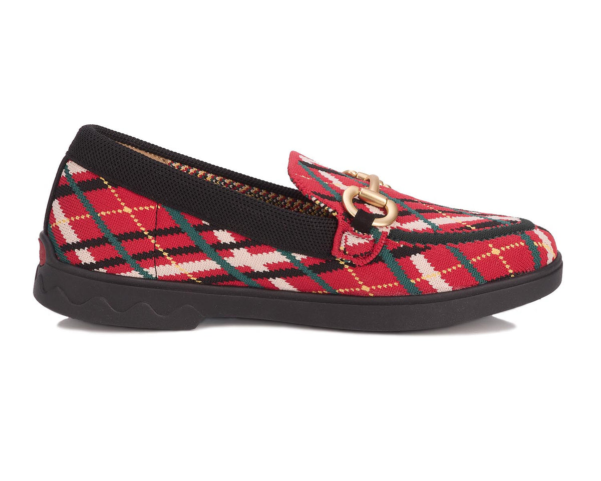 #Color_Tartan Plaid Knit