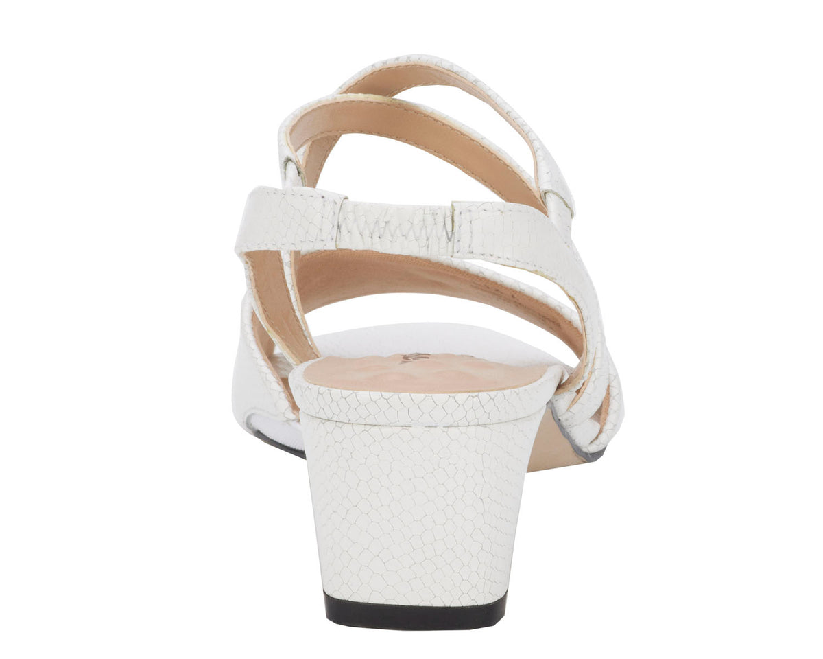 #Color_White Snake Print Leather