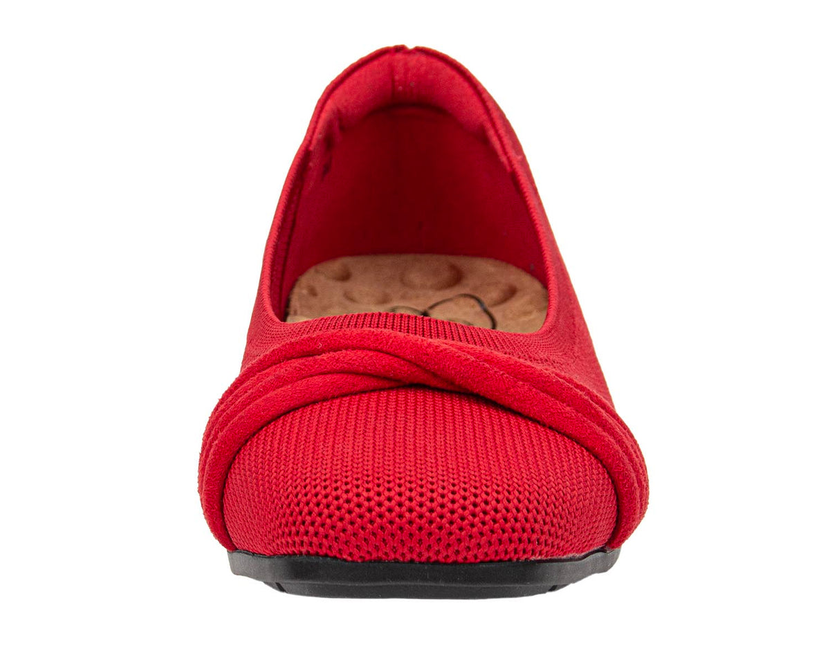 #Color_Red Knit Fabric