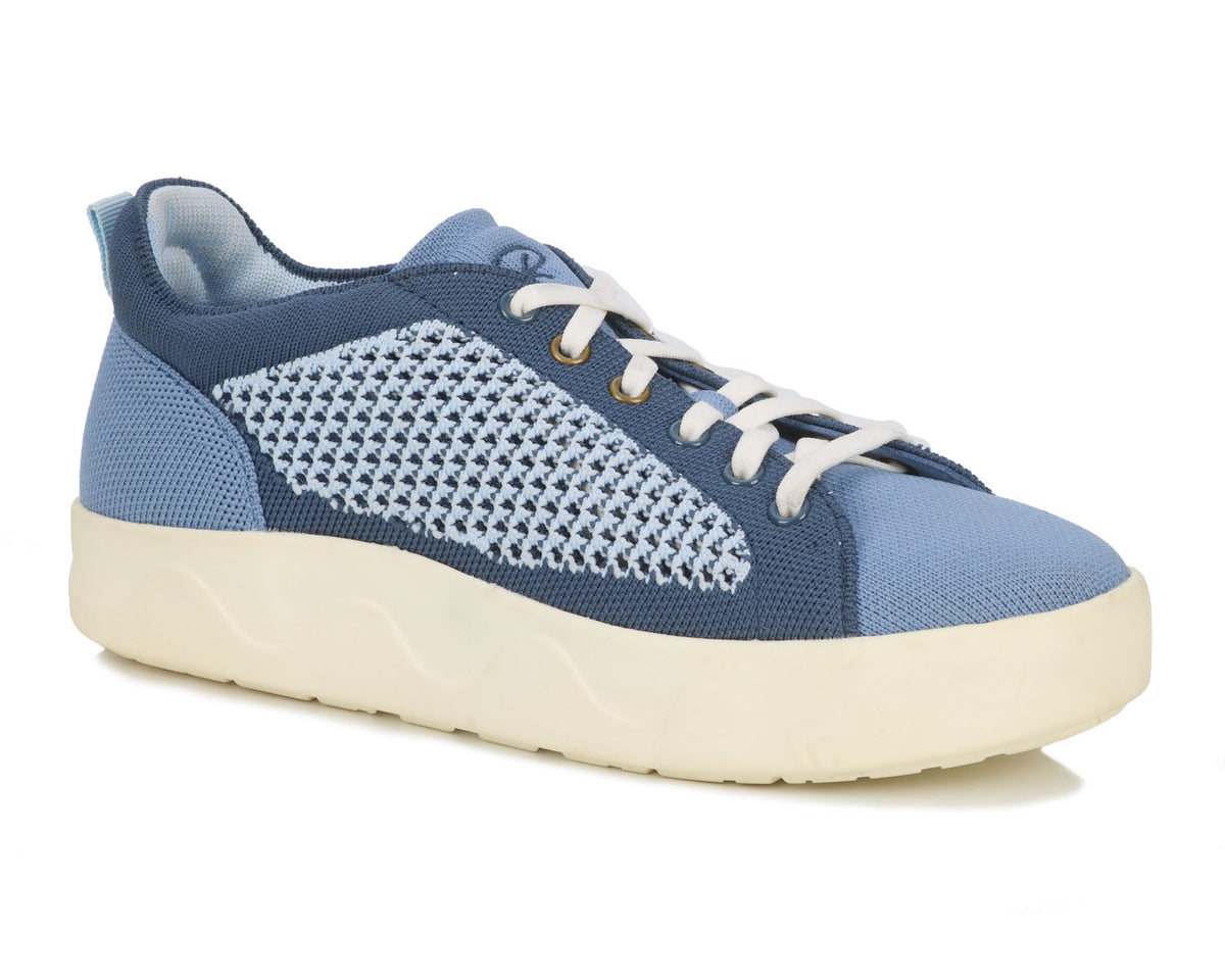 #Color_Blue Multi Knit