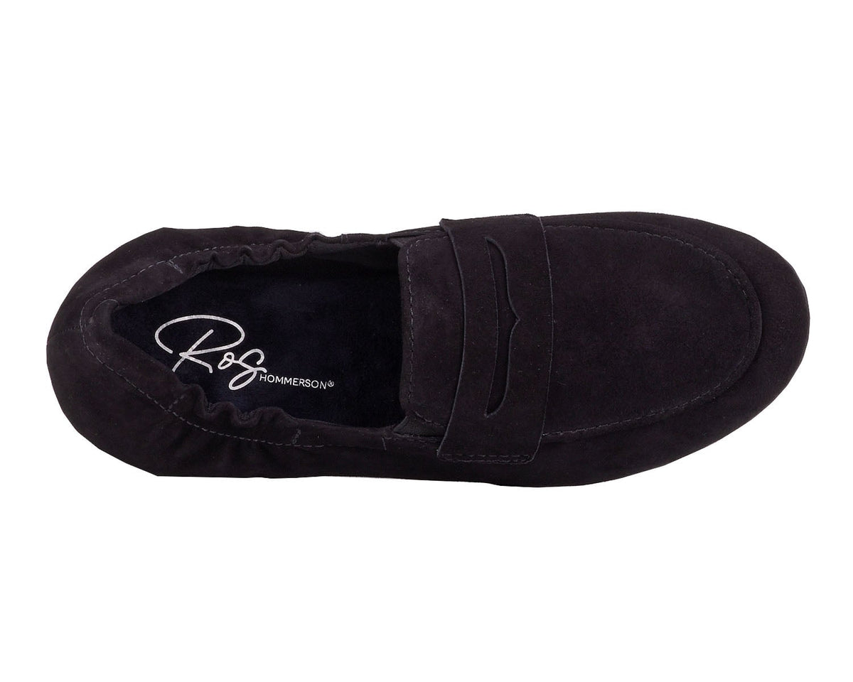 #Color_Black Suede Leather