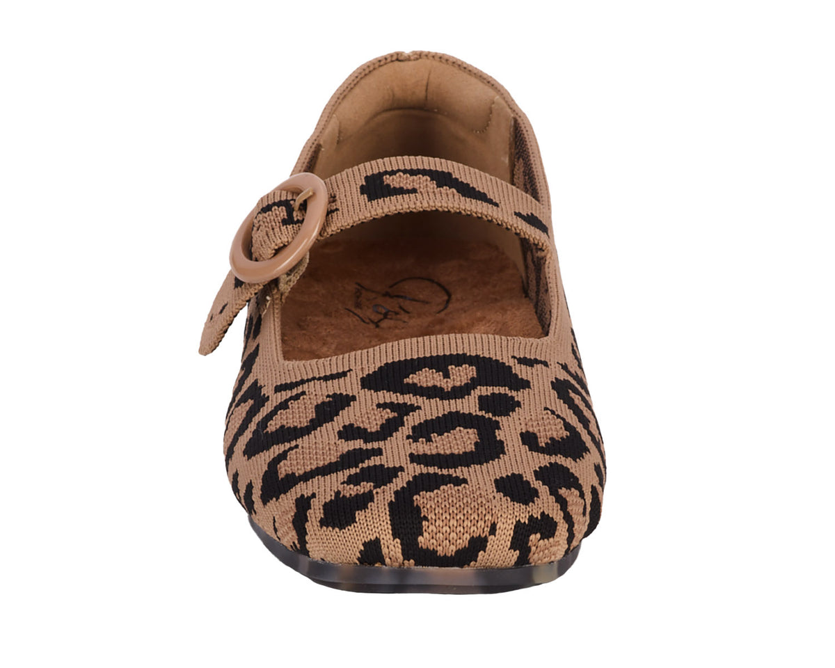 #Color_Leopard Knit Fabric