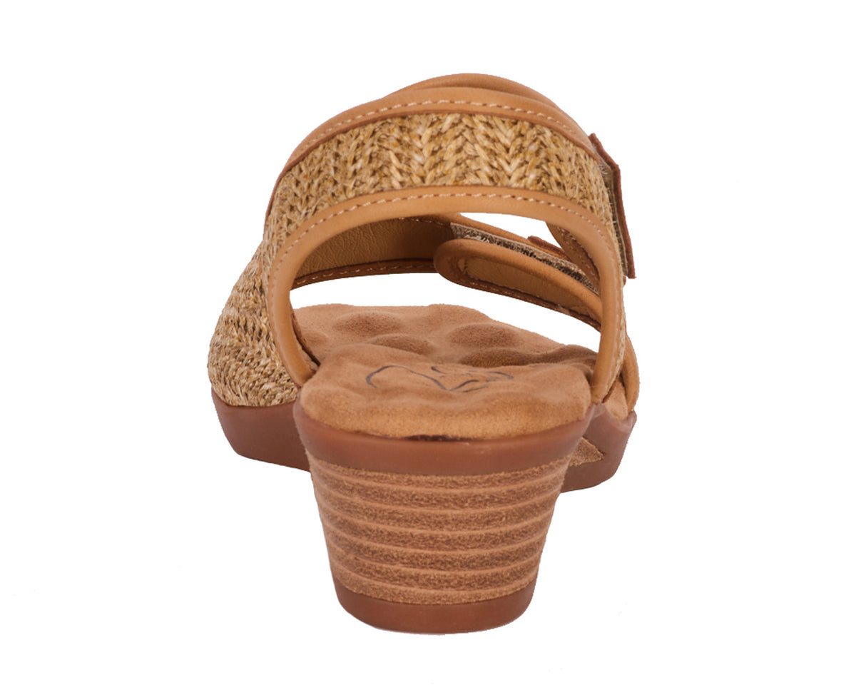 #Color_Tan Raffia/Leather