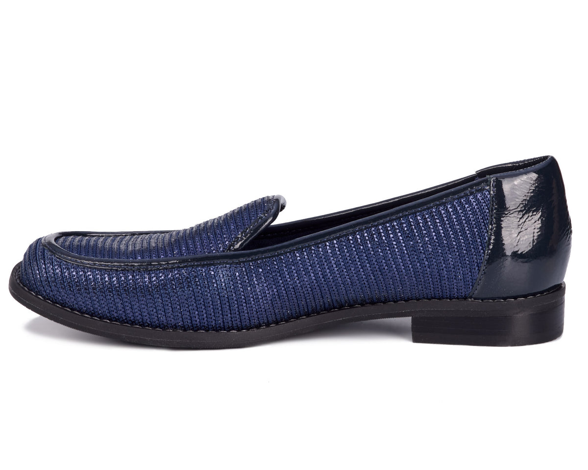 #Color_Navy Stretch Fabric/Patent