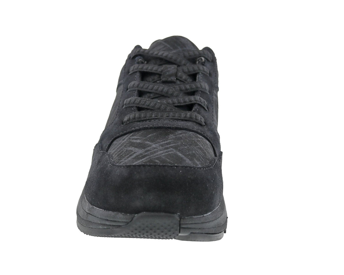 #Color_Black Suede/ Black Mesh
