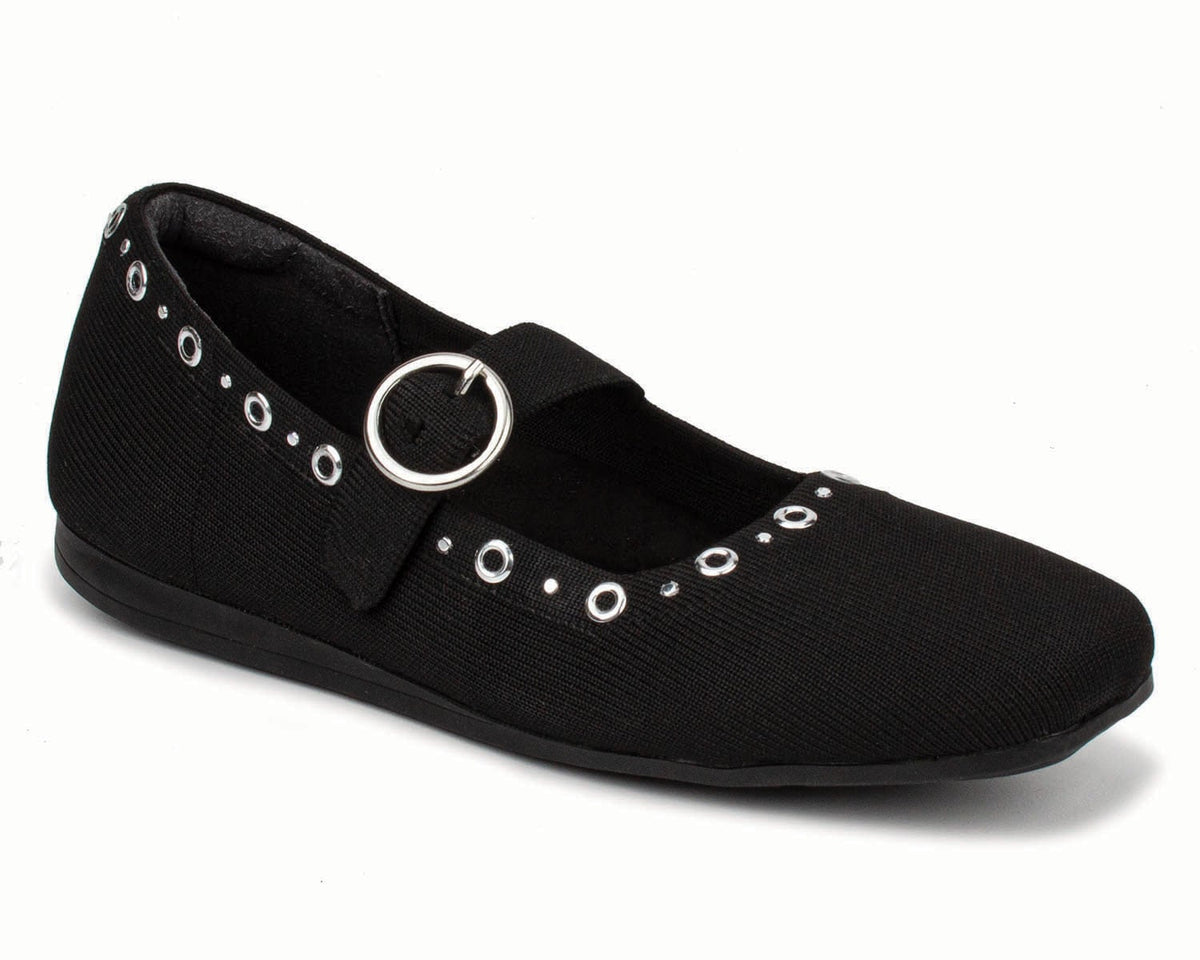 #Color_Black Knit with Studs