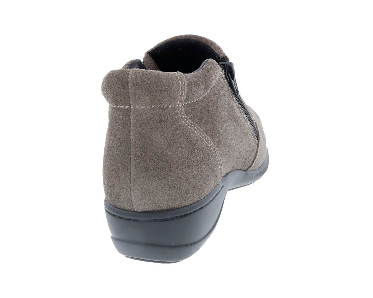 #Color_Grey Suede Leather
