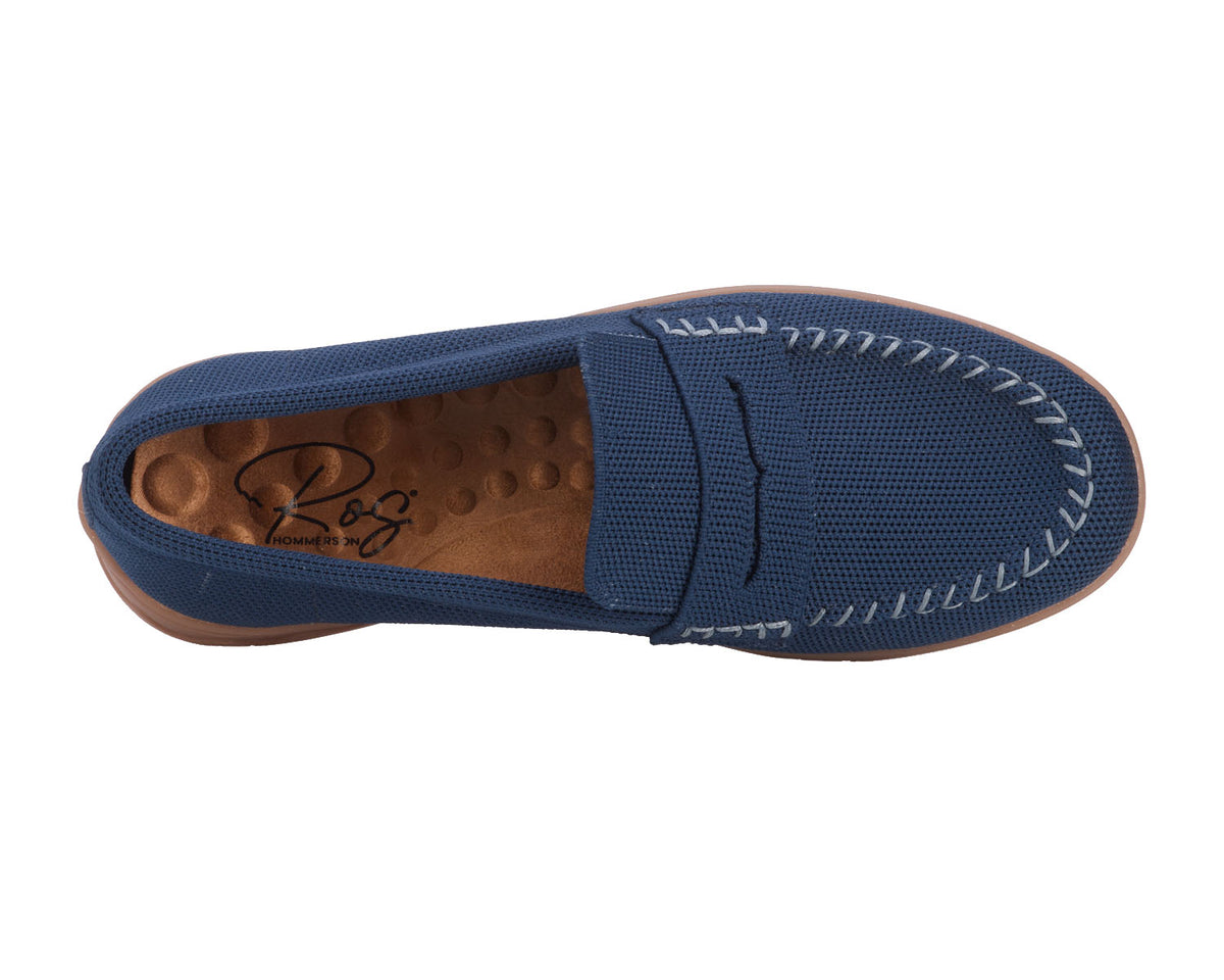 #Color_Navy Knit Fabric