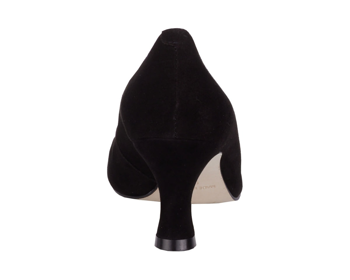 #Color_Black Suede Leather