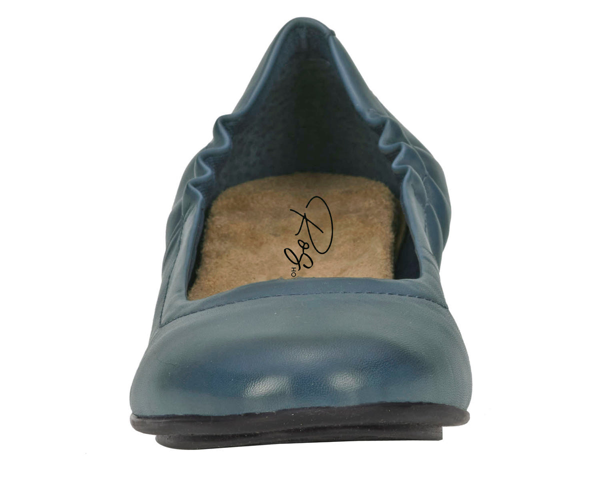 #Color_Navy Leather