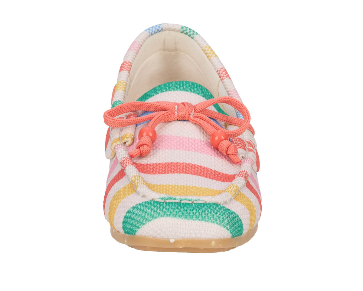 #Color_Bright Stripe Multi Knit