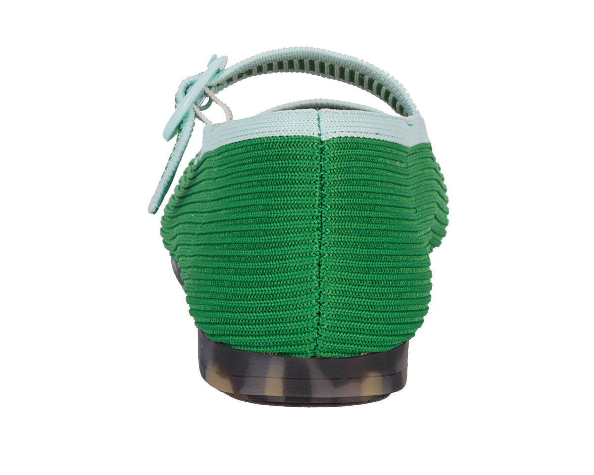 #Color_Green Knit Fabric