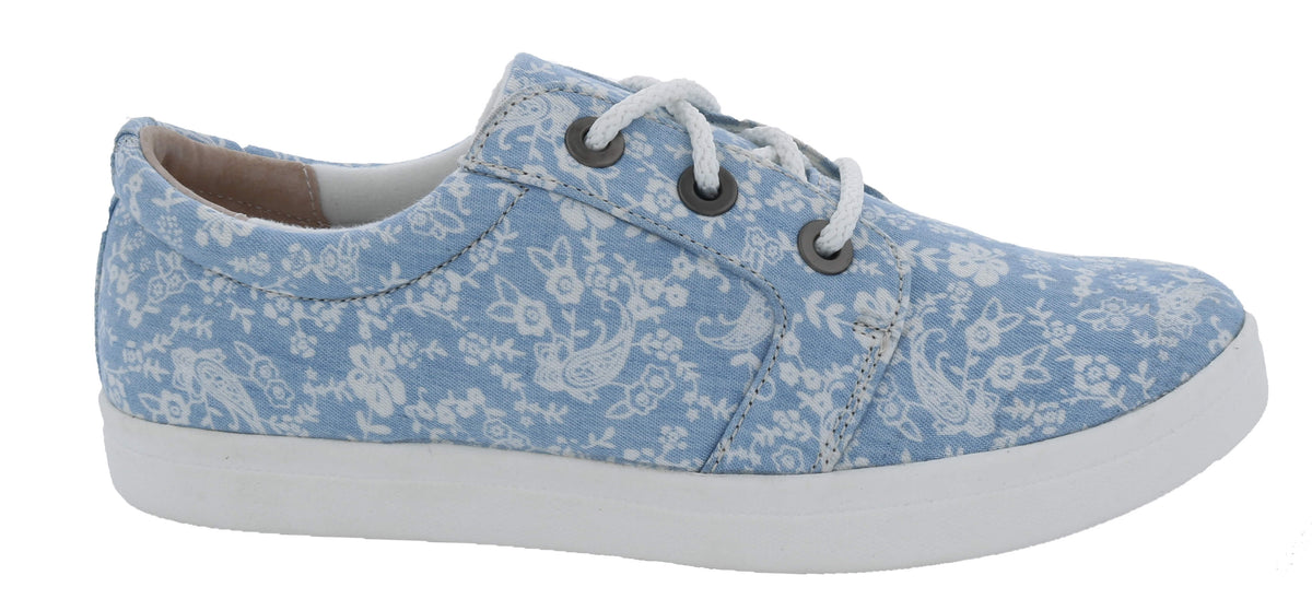 #Color_Blue Floral Canvas
