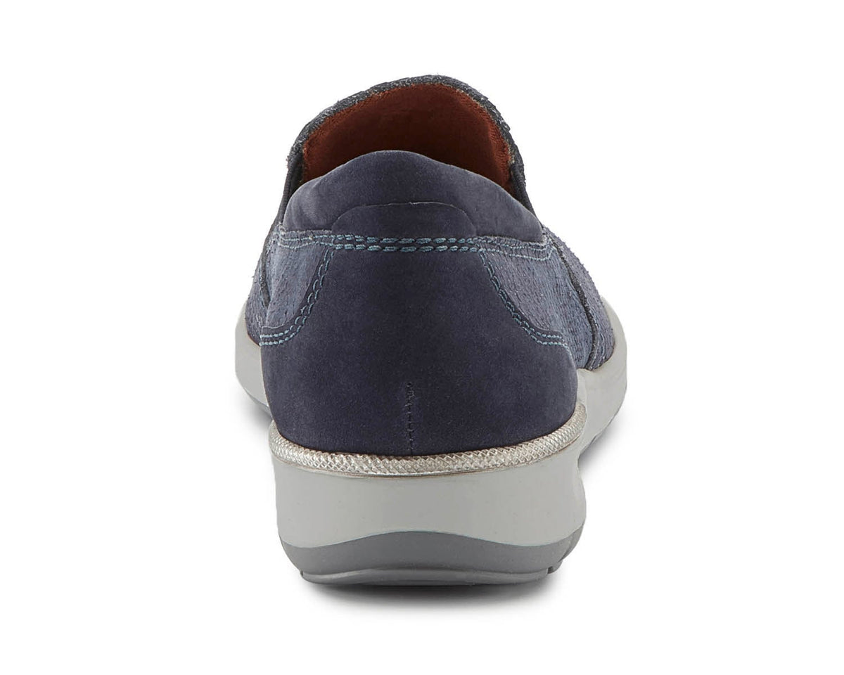 #Color_Navy Snake Print/Nubuck
