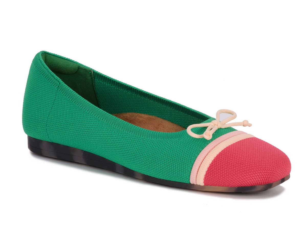 #Color_Green Multi Knit