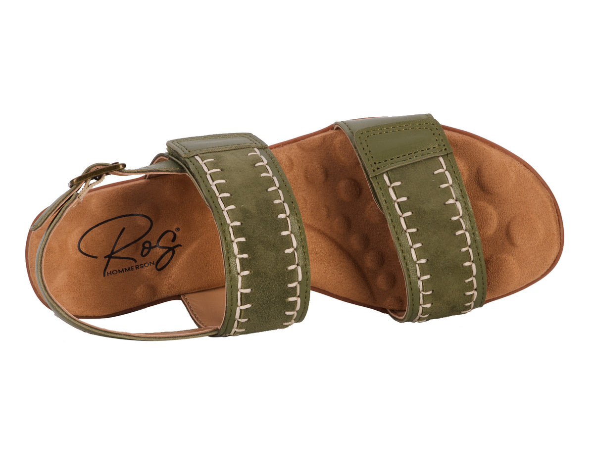 #Color_Olive Leather/Suede