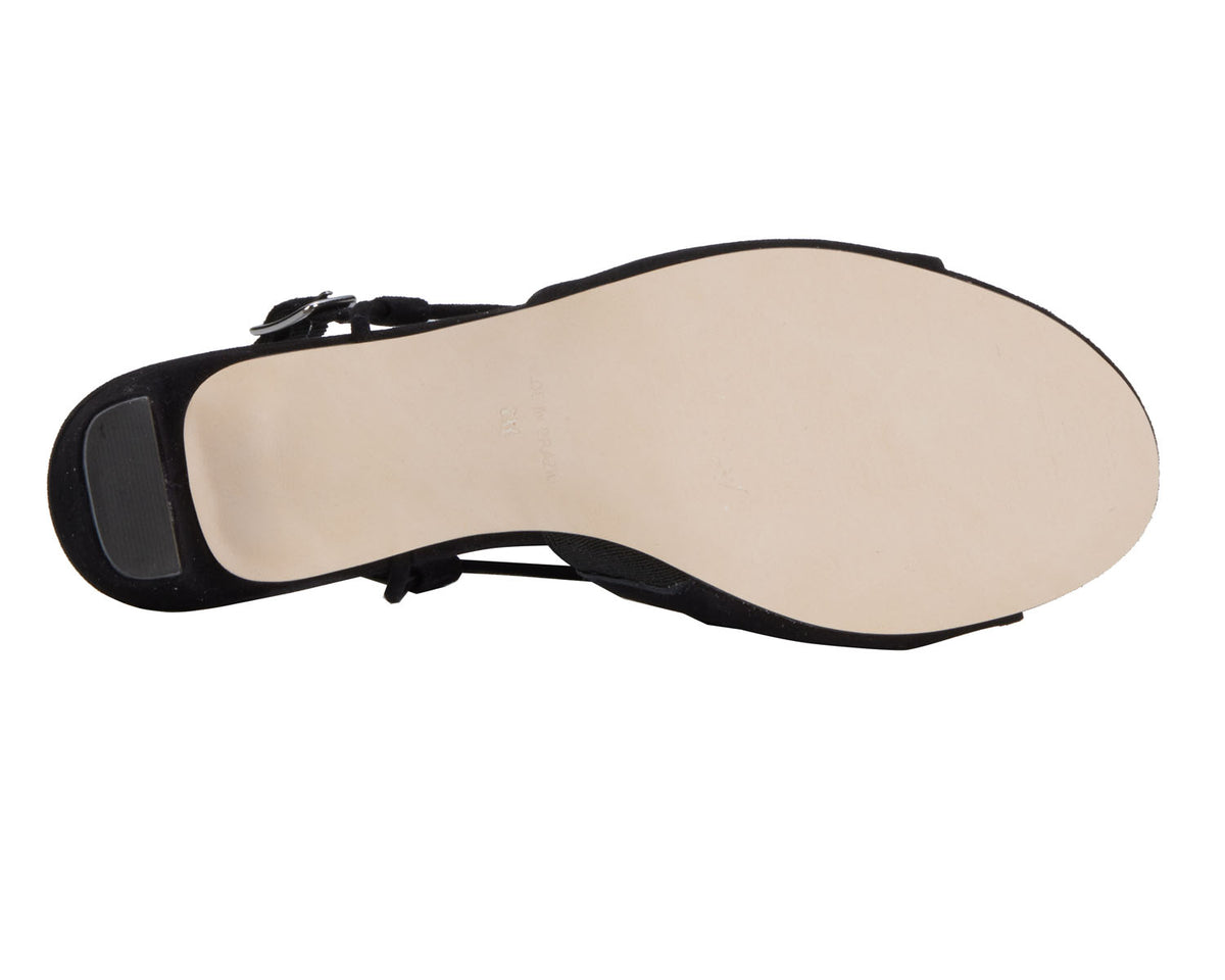 #Color_Black Suede Leather
