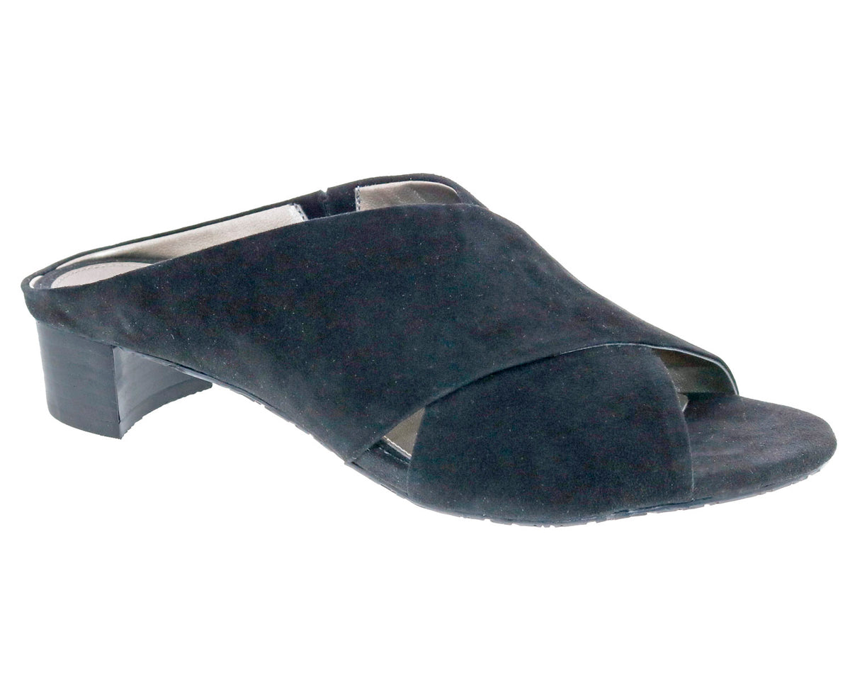 #Color_Black Suede Leather