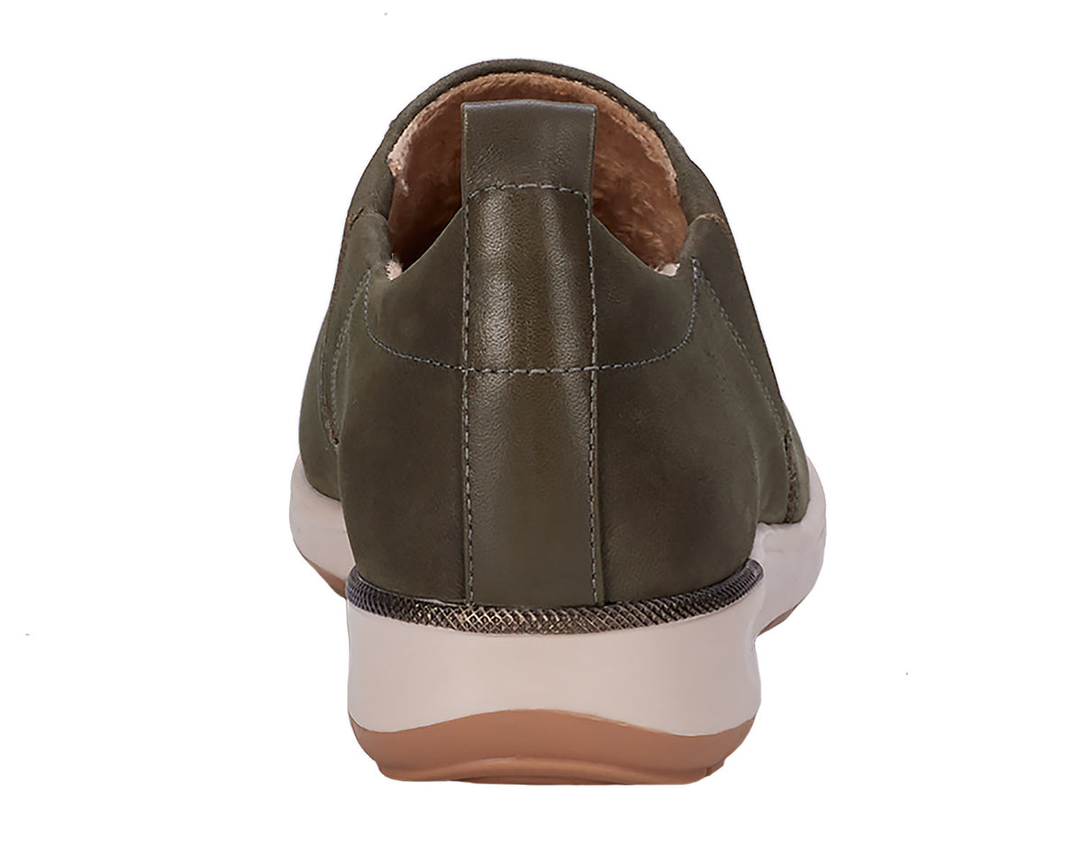 #Color_Olive Nubuck Leather
