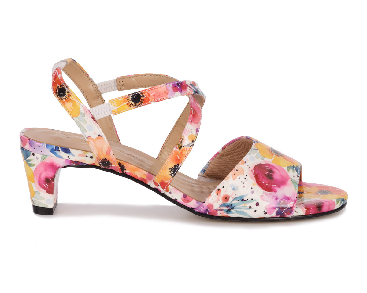 #Color_Tropical Floral Leather