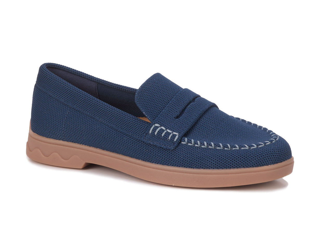 #Color_Navy Knit Fabric