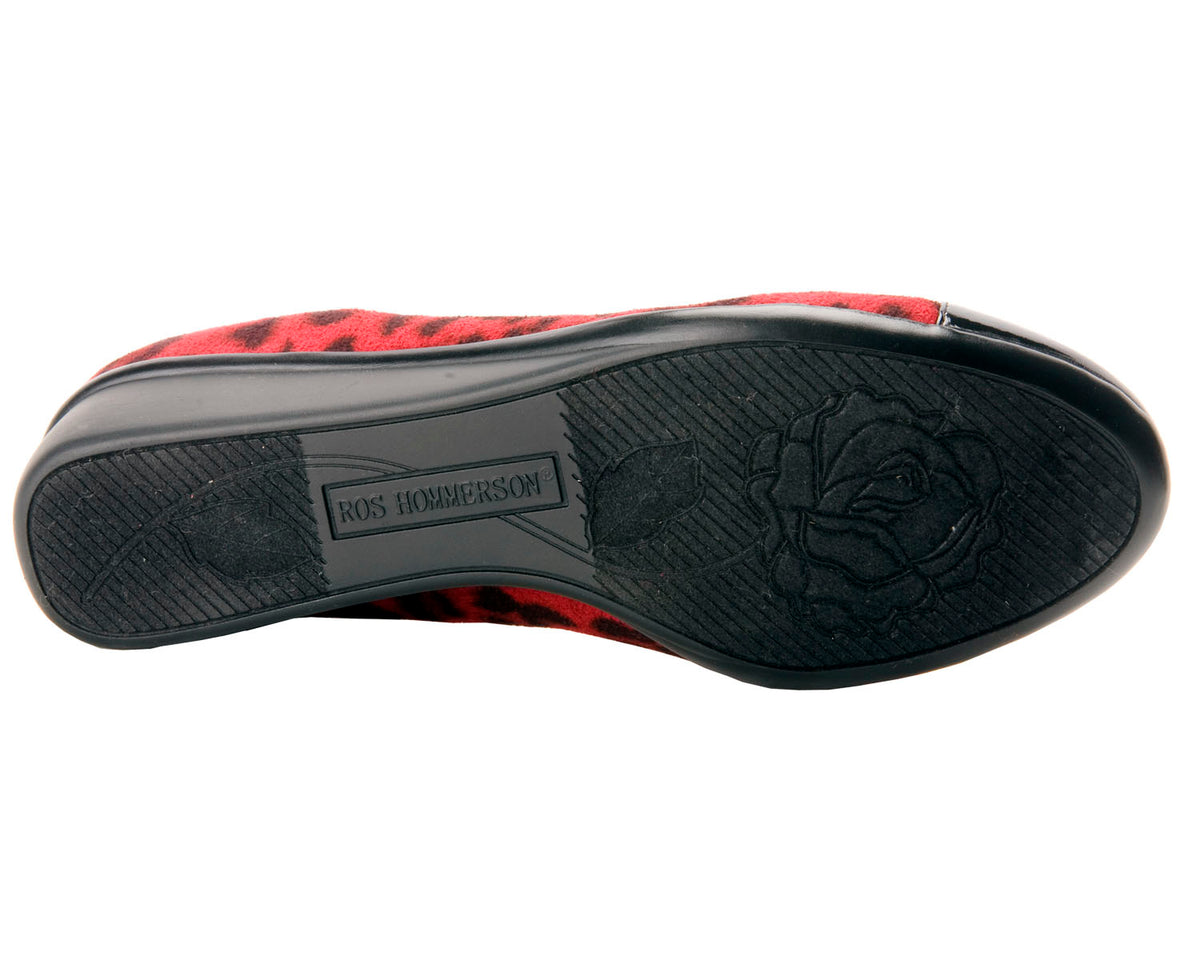 #Color_Red Print/Black Patent Leather