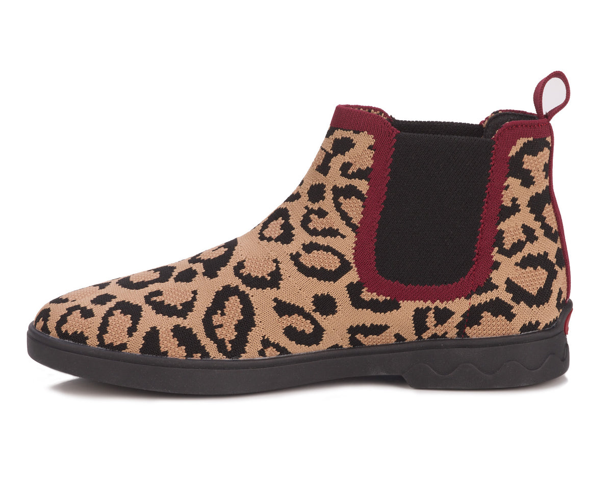 #Color_Leopard Knit Fabric