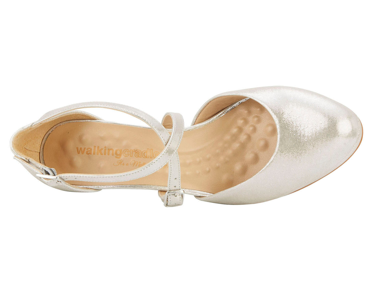 #Color_Silver Glitter Leather