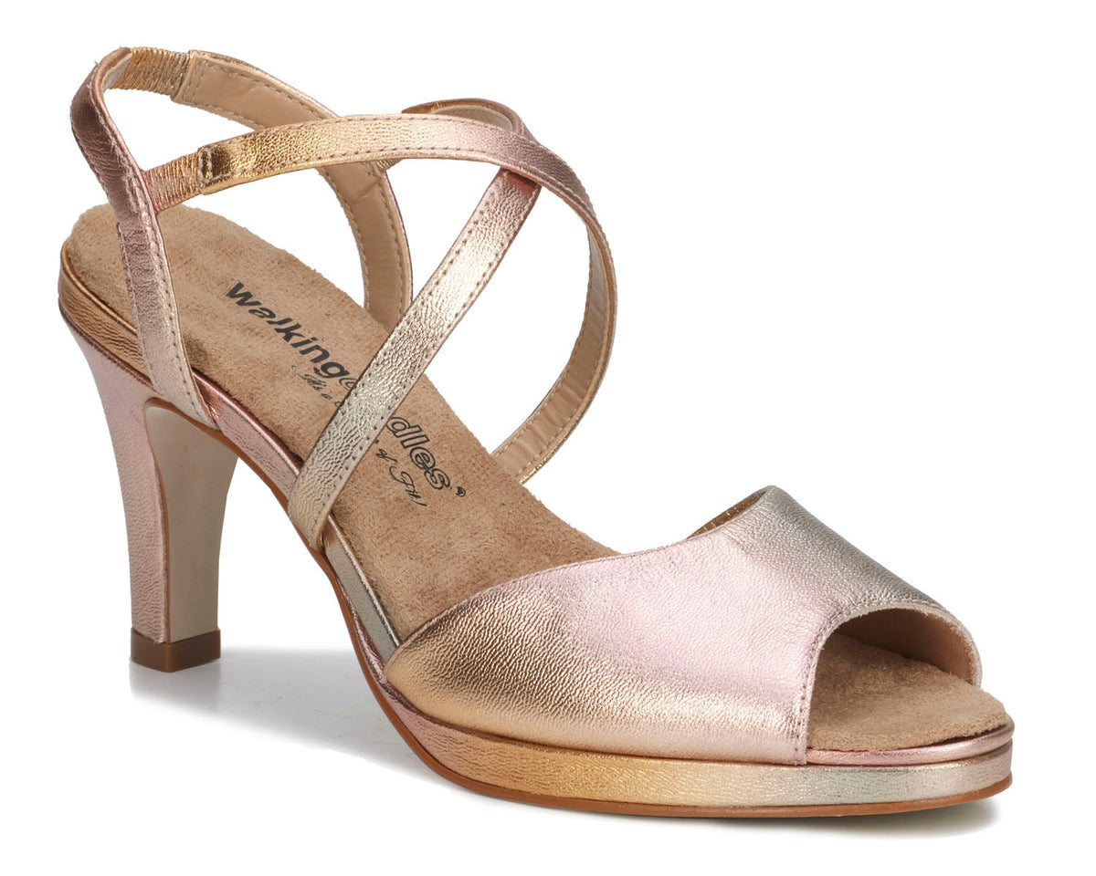 #Color_Ballet Metallic Leather