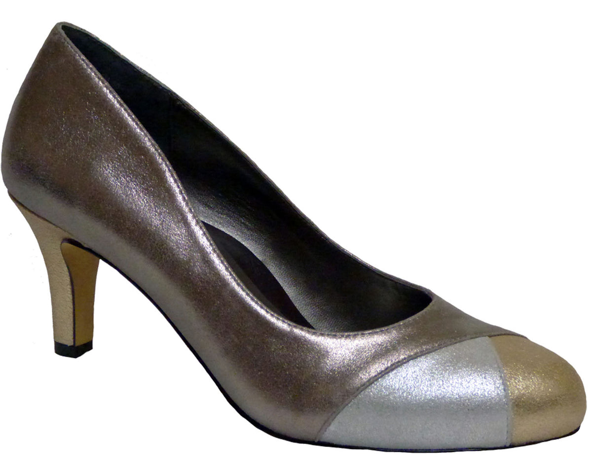 #Color_Dusty Pewter/Gold Leather