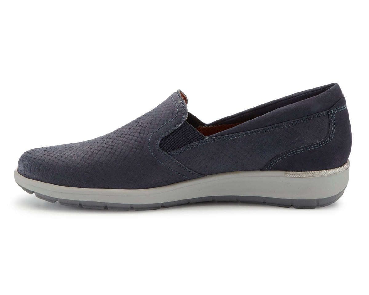 #Color_Navy Snake Print/Nubuck