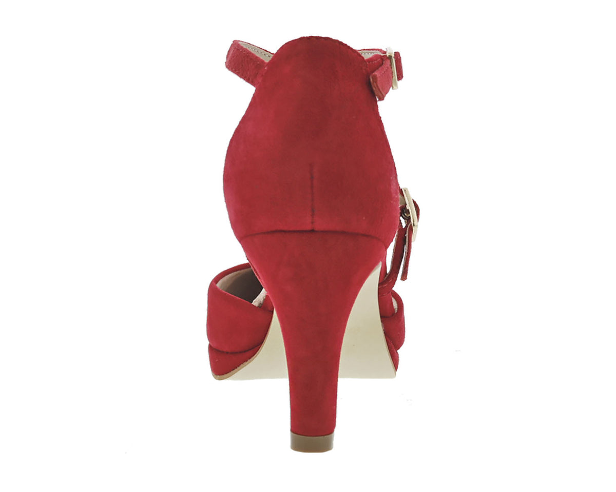 #Color_Red Suede