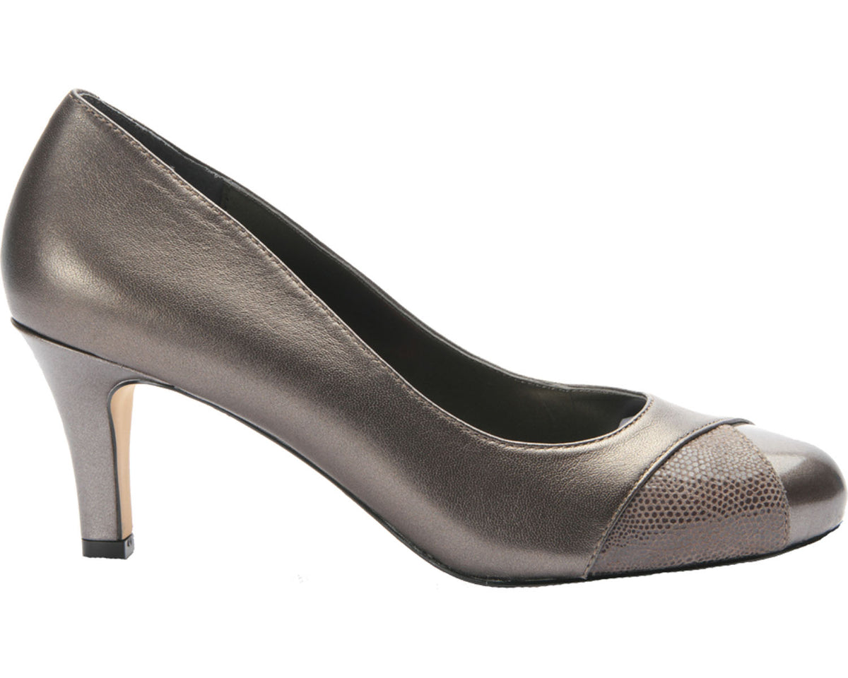 #Color_Pewter Metallic Multi Leather