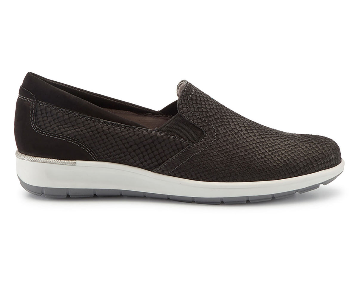 #Color_Black Snake Print/Nubuck