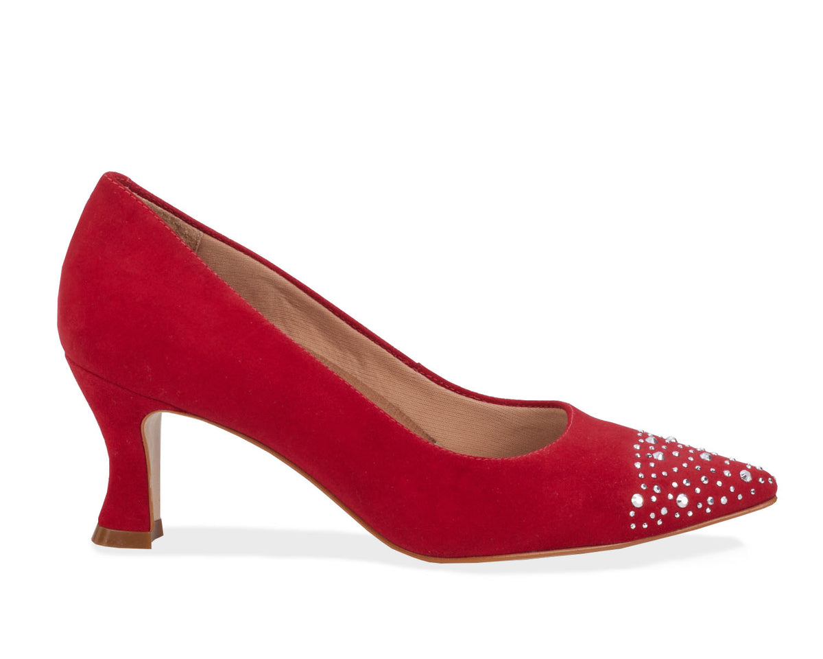 #Color_Red Suede