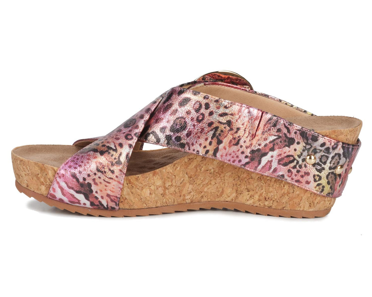 #Color_Pink Multi Leather