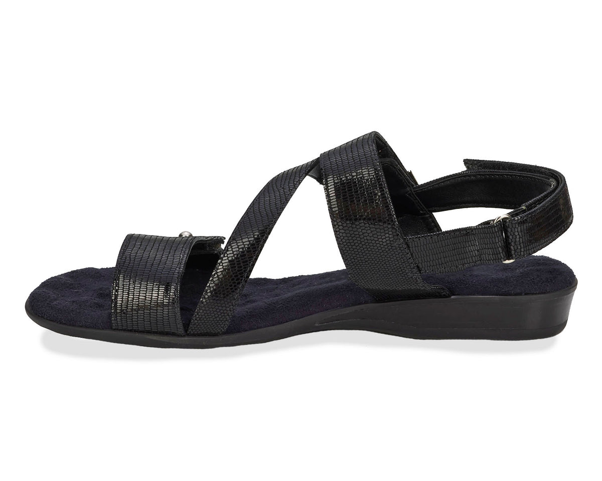 #Color_Black Patent Lizard Print Leather