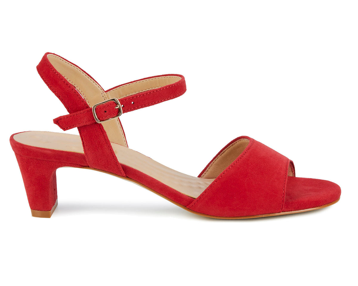 #Color_Red Suede