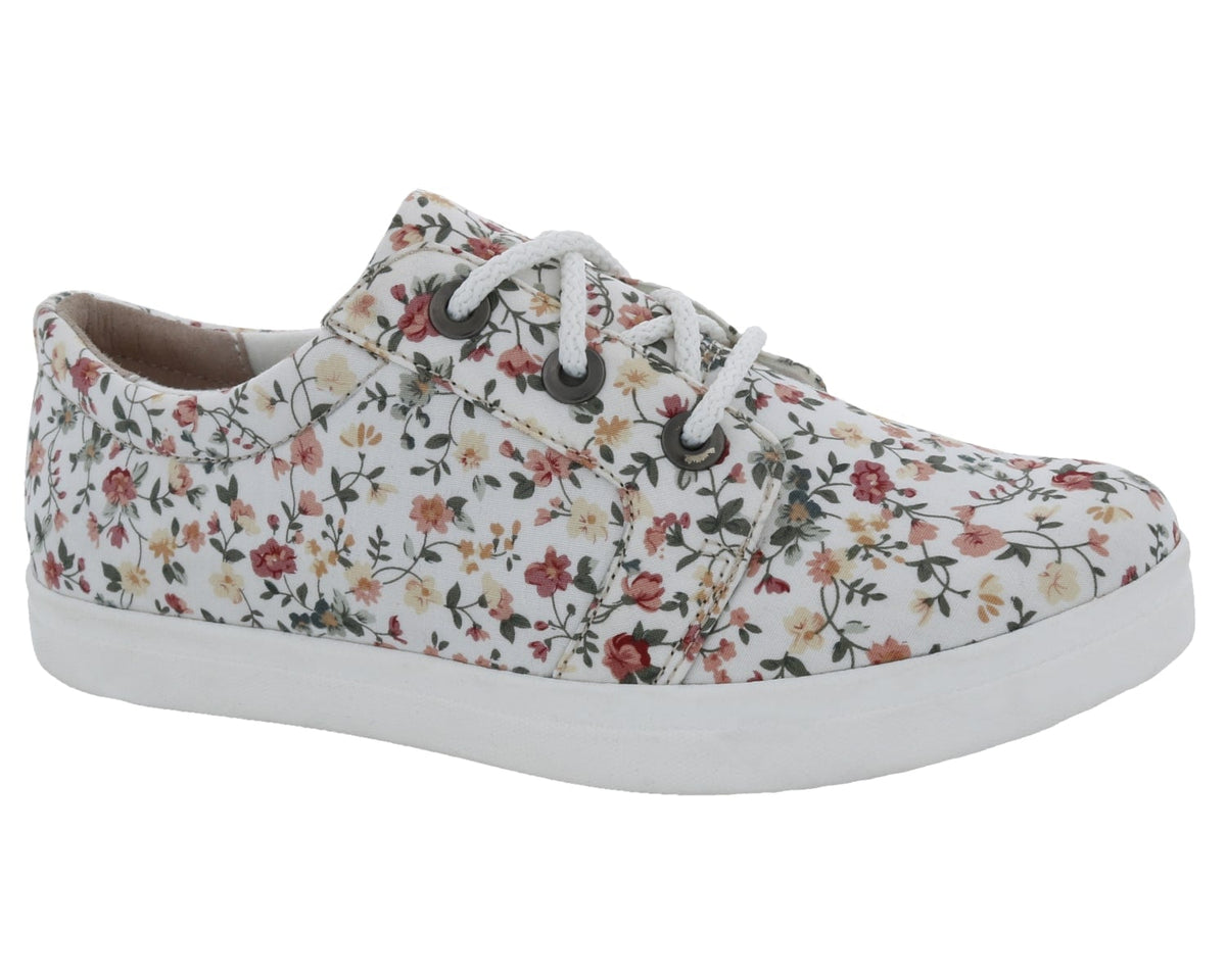#Color_White Floral Canvas