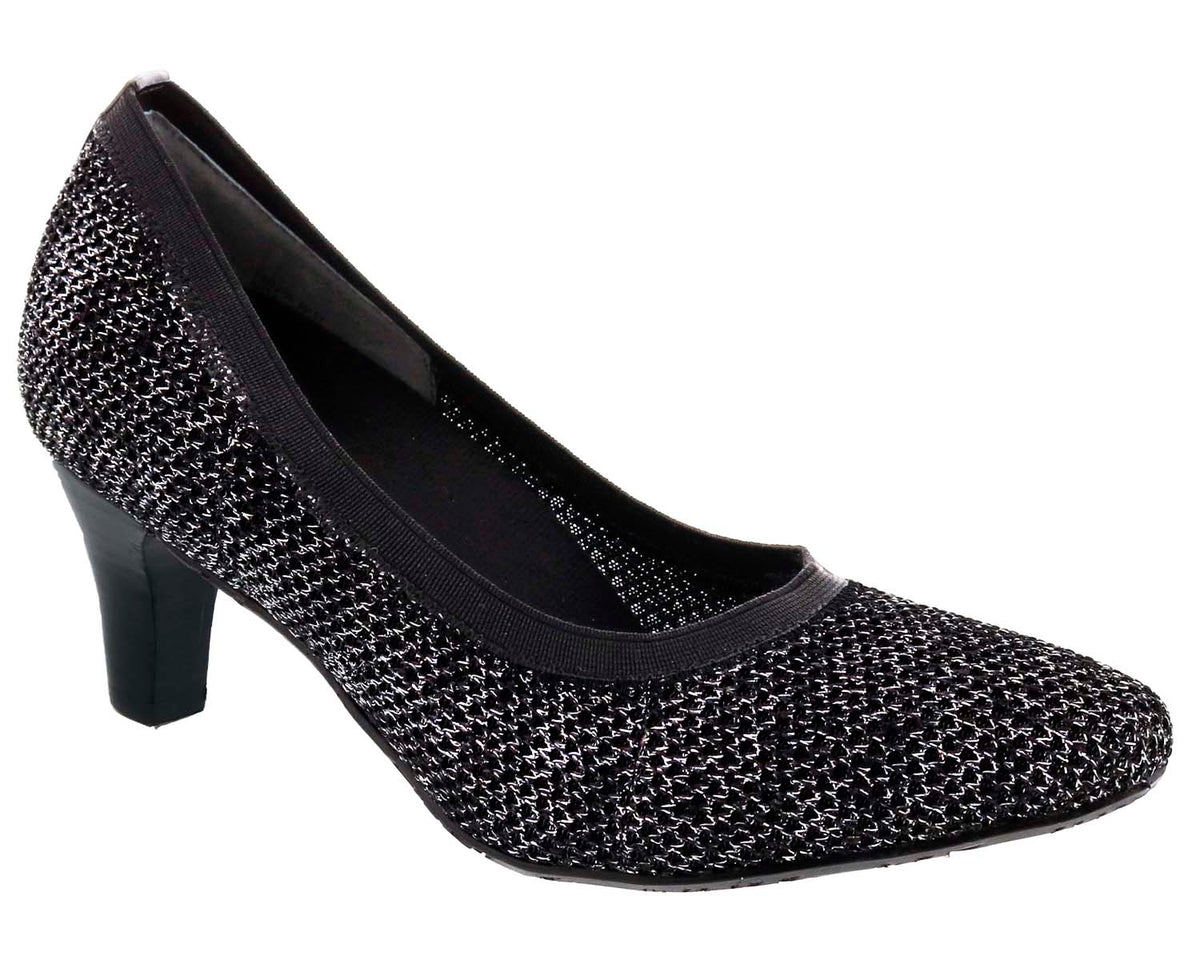 #Color_Black Glitter Stretch Fabric