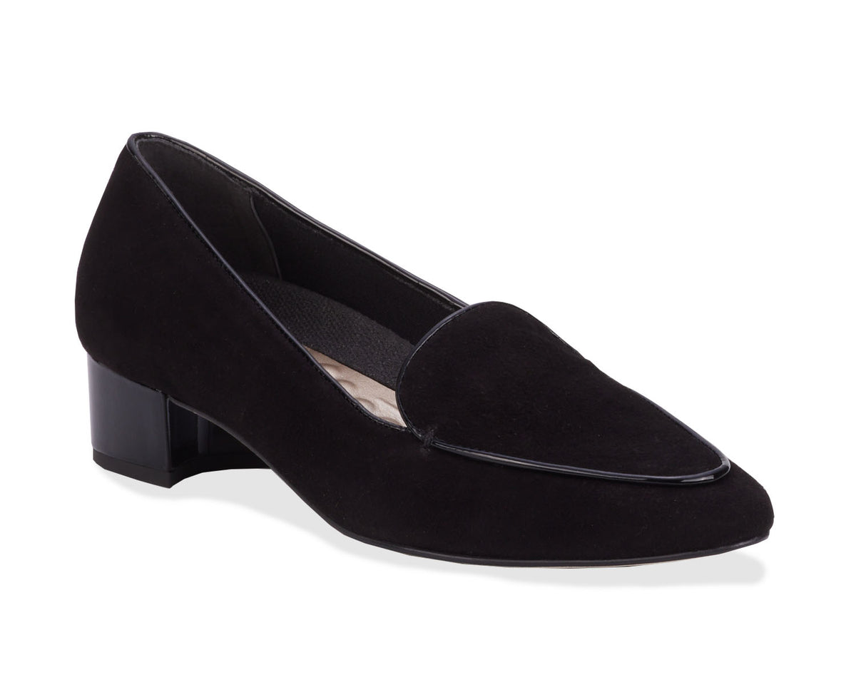 #Color_Black Suede/Patent